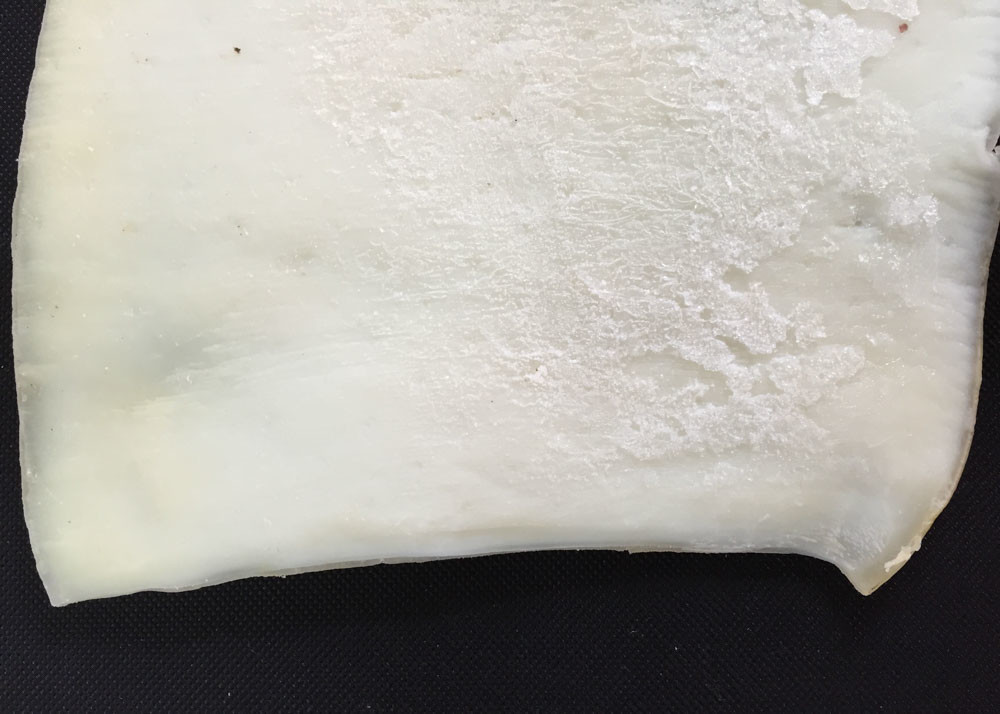 Semi Dried Squid Body White Color Little Additives Good Moisture