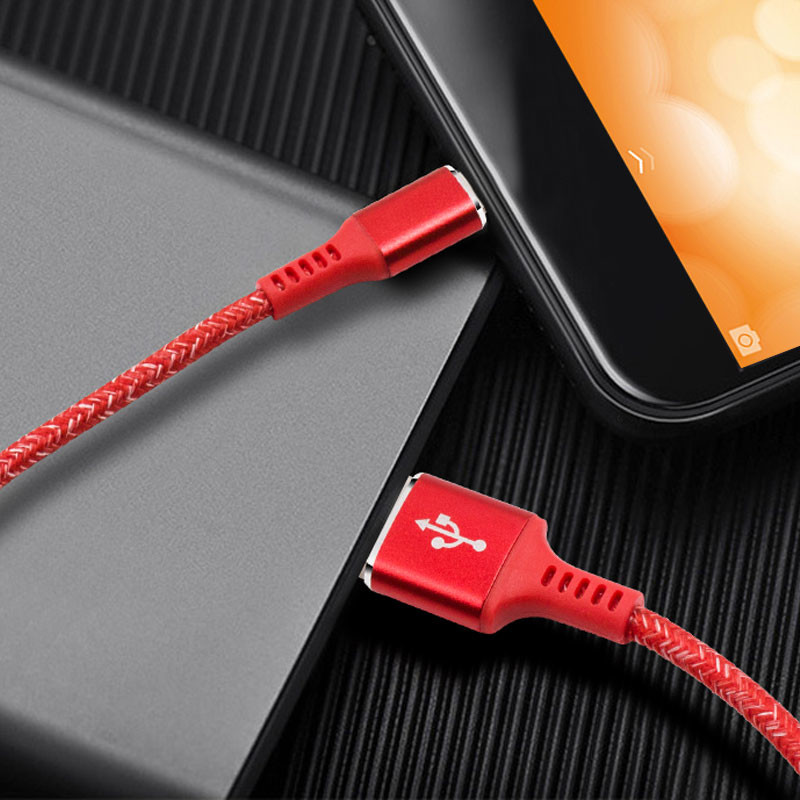 Micro USB Charging Cable 1 Meter Size 1 Year Warranty With Pure Copper Wire Cope