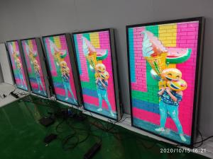 Quality Fanless PCAP Outdoor LCD Display OLED 3000nits 55&quot; Super Slim Rs232 wholesale