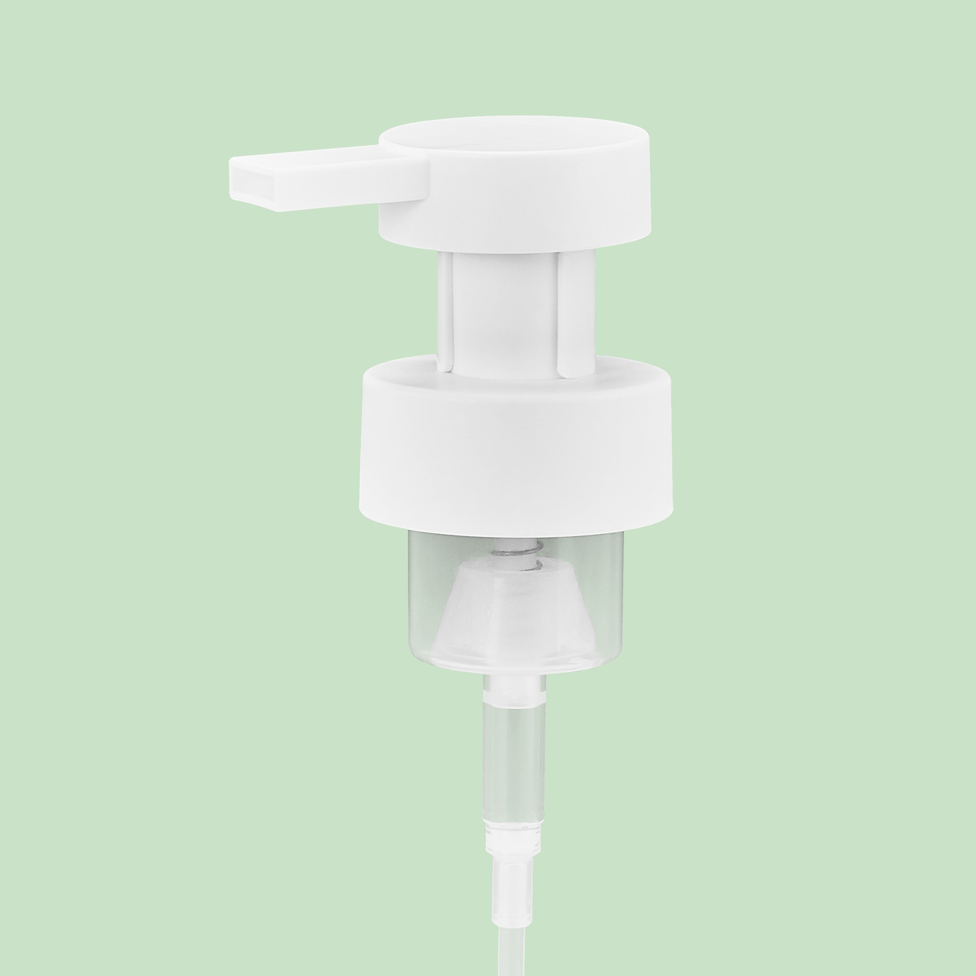 Custom Tube Length Durable Foaming Soap Pump With Durable Material 43/400