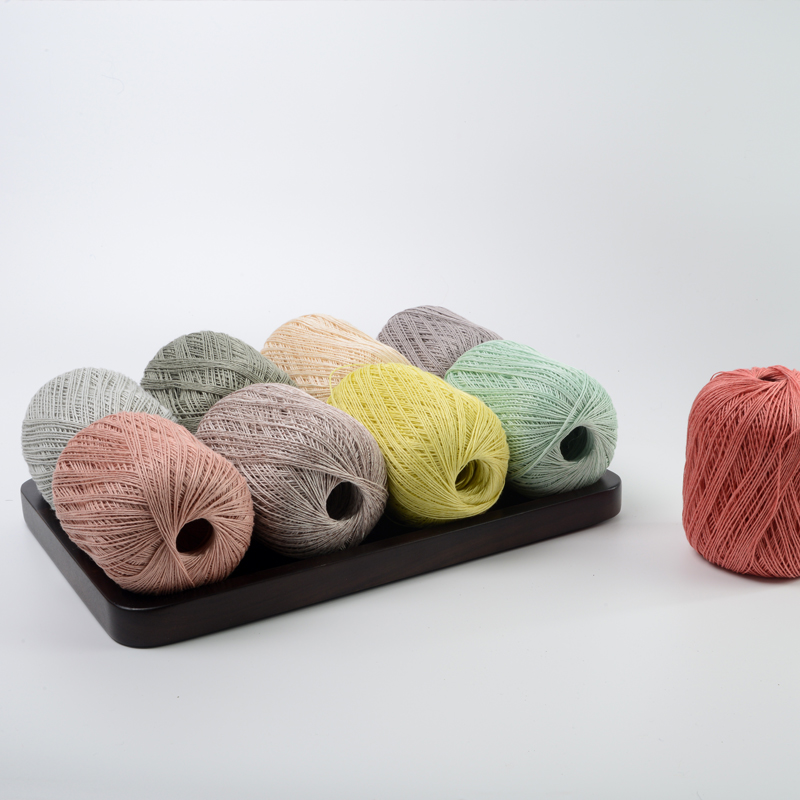 6/24NM Flag Yarn Crochet 100% Linen Yarn For Knitting
