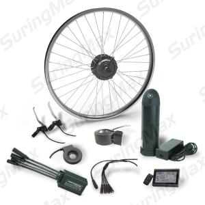 Quality Powerful 36v 250w Electric Ebike Kit Front Wheel Electric Geared Motor Kit wholesale