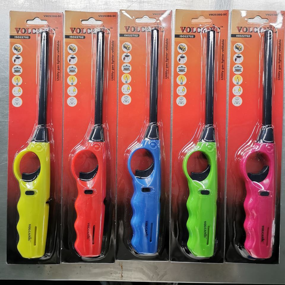 2022hot Sale High Quality BBQ Lighter with Metal Tube Candle Lighter Kitchen Lighter