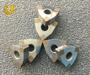 Quality Composite Integral Cubic Boron Nitride Inserts Welding Blade 1.59mm - 12.7mm Insert Thickness wholesale