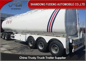 Quality 50000 Liters 5 Compartments Aluminum Fuel Tanker Trailer wholesale