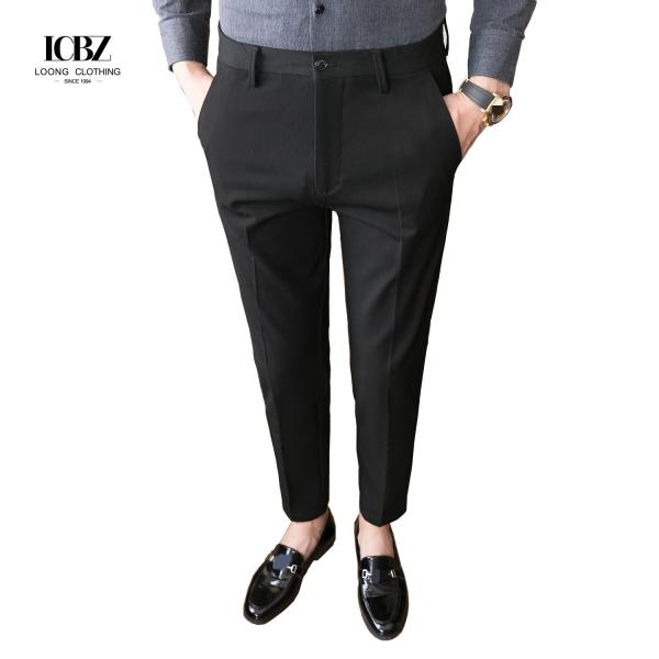 Solid Color Business Casual Wear Formal Suit Pants Formal Plus Size Men's Pants