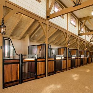 Quality Customized Front Door Type Stall Front Grills Use Sliding Stable Door wholesale