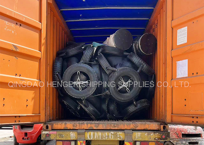 Customized Marine Pneumatic Rubber Fenders With CCS ABS BV LR KR Certificates