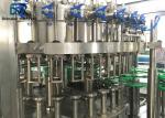 Crown Cap Beer Glass Bottle Filling Machine 380v / 220v Simple Structure