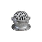 Flange End Check Valve SS304 Foot Valve with Strainer Filter Screen Normal