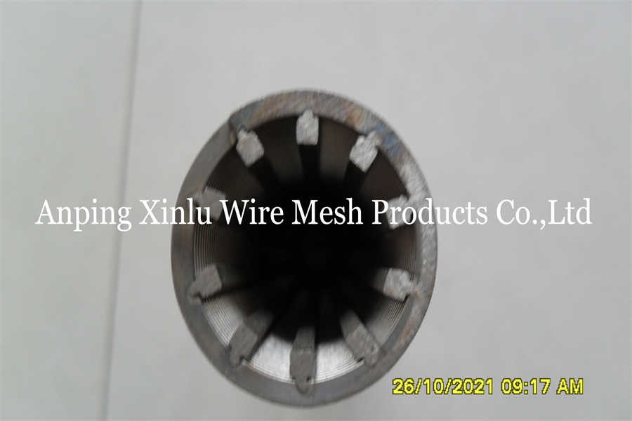 DN25mm Welded Wedge Wire Candle Filter For Ion Exchange Header Lateral