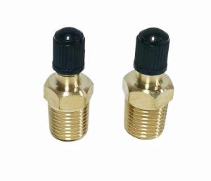 Quality Brass Schrader Valve With 1/4&quot; Male NPT 1/4&quot; NPT Tank Valve wholesale