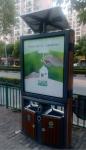 2017-6 Hot Sale Advertising Light Box with Gabage Bin