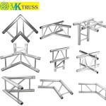 Aluminum Alloy Certificate 2 Ways 90 degree Corner Lighting Trussing for