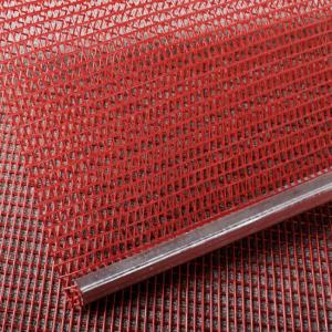Quality COATED Pu Screen Mesh Steel Braided Wire Mesh With Abrasion Resistant Polyurethane wholesale