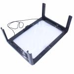 3X Desk Folding Magnifying Glass for Reading Sewing Knitting