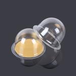 Circular Shape φ7.7*4.5cm Plastic Pastry Packaging