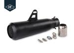 Slip On 45 Steel Custom Motorcycle Mufflers , Colored 51mm Motorcycle Muffler