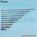 High Quality Forged Steel ASME B18.2.6 machine bolt For Electrical Utilities