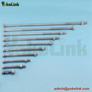 Quality High Quality Forged Steel ASME B18.2.6 machine bolt For Electrical Utilities Hardware wholesale