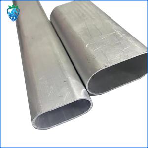 Quality 10mm Aluminum Oval Tube Profile Anodized 6061 wholesale