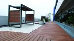 Solid Wood Composite Floor Eco-Friendly WPC Garden Decking Flooring