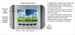 Large Screen Digital Weather Station With Outdoor Rain Sensor And 48s Data