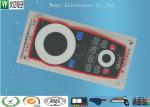 Anti Scratch Illuminiated Embossing Membrane Switch EL Circuit EBG180 Tactile