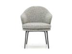 Wood Upholstered Side 810mm Modern Dining Room Chairs