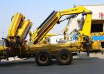 14T Mobile cargo crane truck knuckle boom Safety Transportation