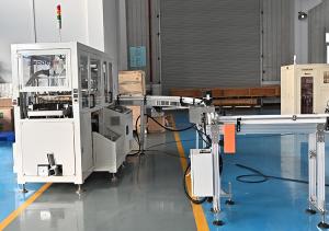 Quality High efficiency soft facial tissue paper bundle bagger machine wholesale