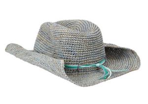 Quality New Designed Latest Crochet Raffia Cowboy Hat wholesale