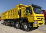 High Loading Capacity HOWO Heavy Duty 8X4 Dump Truck with Tubeless Diesel Tire