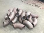 Codos 90º Radio Corto Stainless Steel Pipe Fittings Welded , Butt Weld Tube