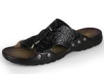 Beach Mens Leather Summer Slippers , Custom Split Leather Shoes