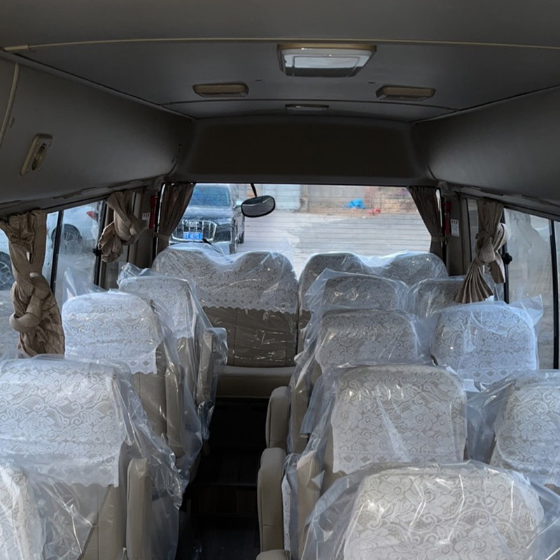 30 Seats Used Coaster Bus with Original Toyota Diesel Engine and Max Power 113/5200kw
