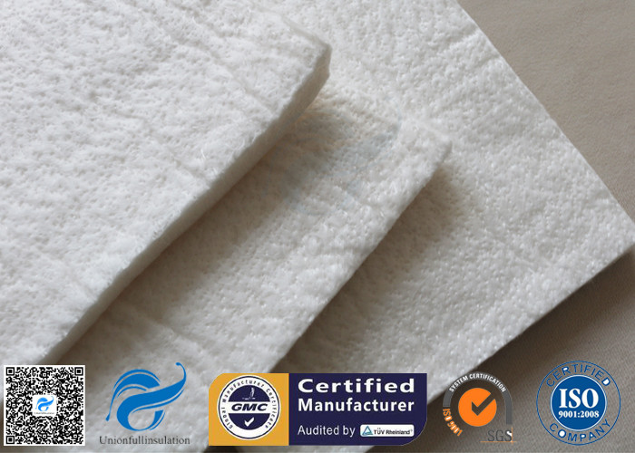 133kg/m3 1200℃ Fiberglass Needle Mat High Silica Fiberglass Mat For Industrial Roof
