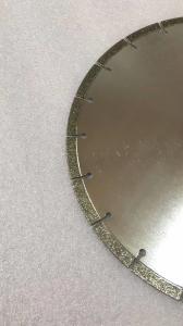 Quality Metal Cutting Electroplated Diamond Blade / Diamond Blade Tile Cutter 300mm wholesale