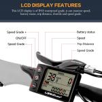 20 Inch Electric Fat Bike , Electric Powered Bicycles Adjustable Handlebar