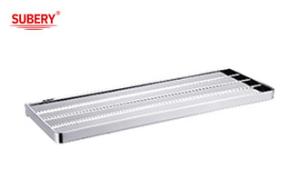 Quality Brass single towel bar shelf bar bathroom high quality chrome color OEM nobel brass installation mounting piece wholesale