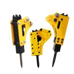Mini Excavator Hydraulic Breaker Or Rock Breaker Mini Excavator Hammer 45mm 3ton