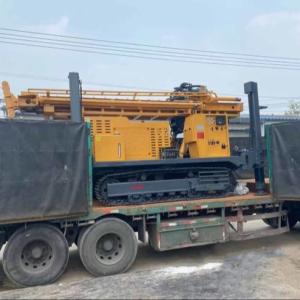 Quality Track Mounted DTH Drilling Machine , Borehole Drilling Equipment 600m Depth wholesale