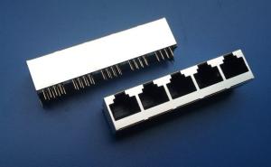 Quality RJ45 connector 1x5 180°G/F wholesale