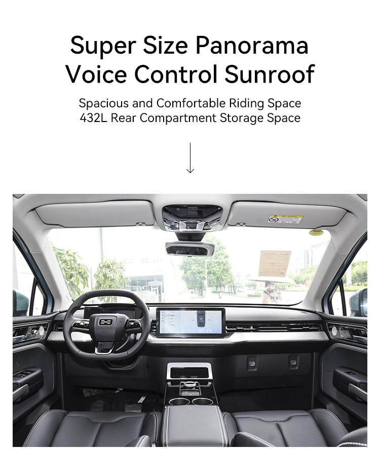 2023 Aichi U5 Electric Adult Vehicle Multifunctional High Speed SUV with Ternary Lithium Battery and Advanced Technology