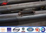 Q235 Q345 Galvanized Steel Street Lighting Pole 4m , 5m , 6m, 8m , 10m , 12m