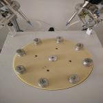 Eight Station Glue Dispensing Machine Floor Stand Adhesives Dispenser 50Hz -