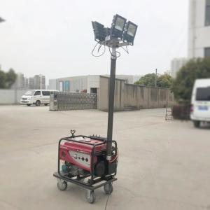 Quality Manual Operation 3.2kw Portable Light Tower Wind Resistance Power 6m/S wholesale