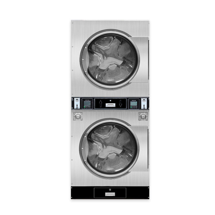 340kg Industrial Coin Operated Tumble Clothes Dryer with Card Washer