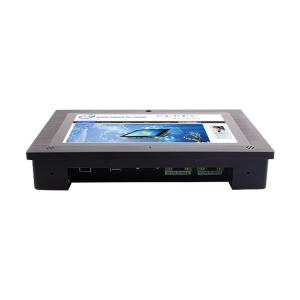 Quality 5MP Webcam 10&quot; Capacitive Rugged Panel Pc Dual Relay Industrial AIO wholesale
