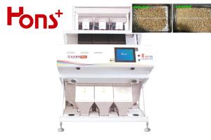Quality 3 Chutes CCD Cashew Nut Color Sorter Intelligent Lighting wholesale